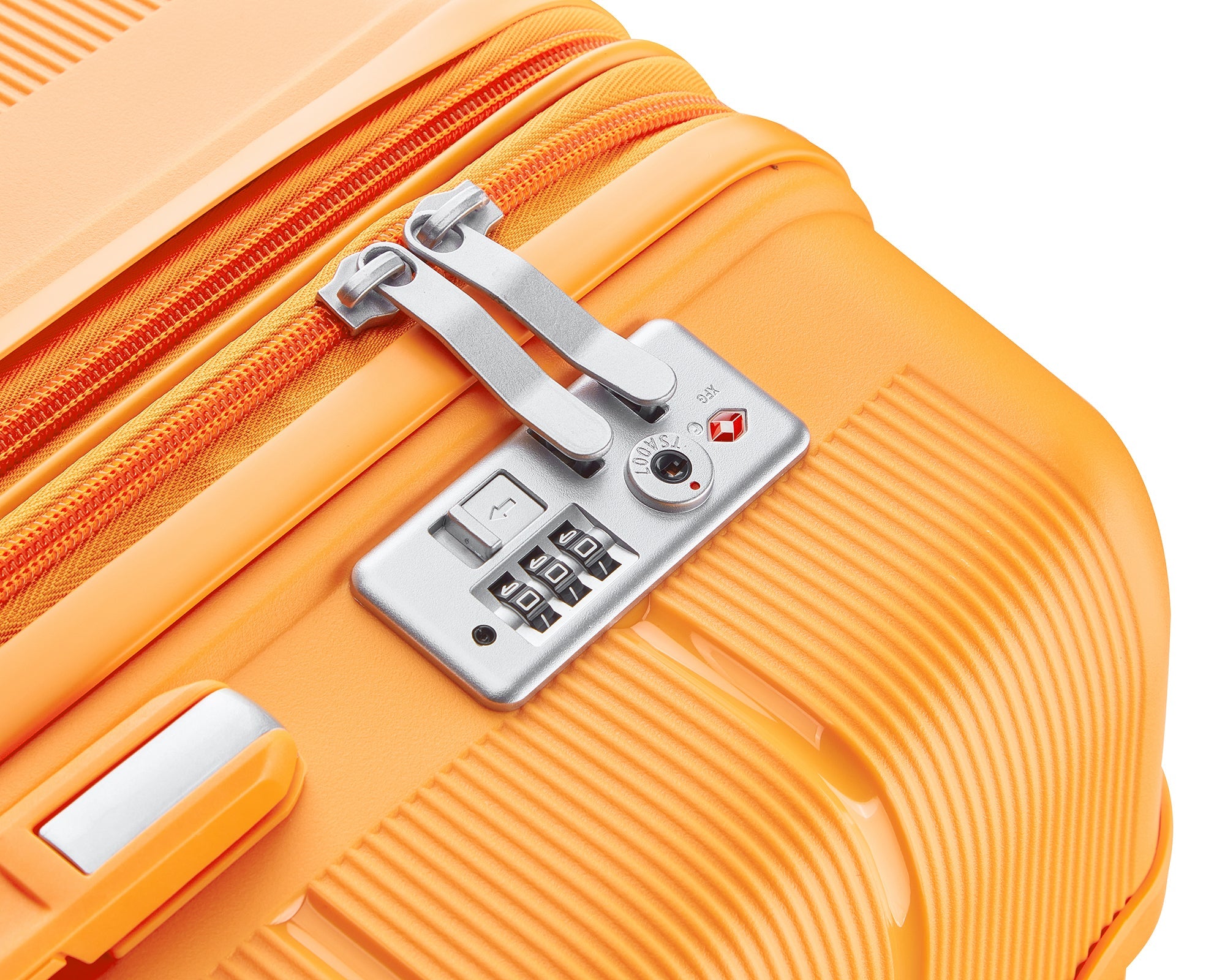 4 Piece Marigold Colored Luggage set / Lightweight & Expandable