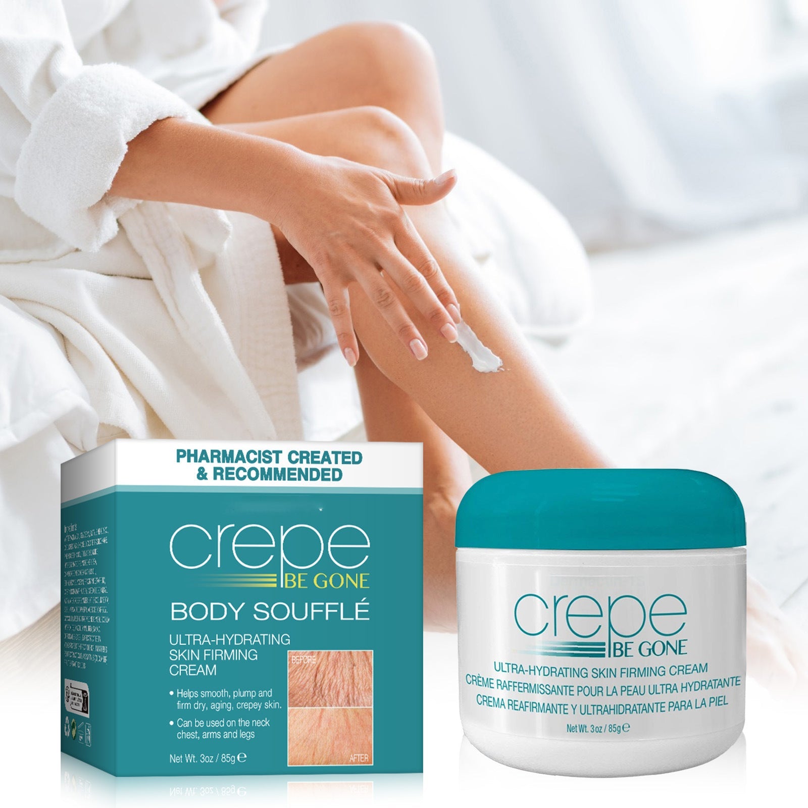 Intense Nourishing & Hydrating Soufle for Crepey Skin - Crepe Be Gone
