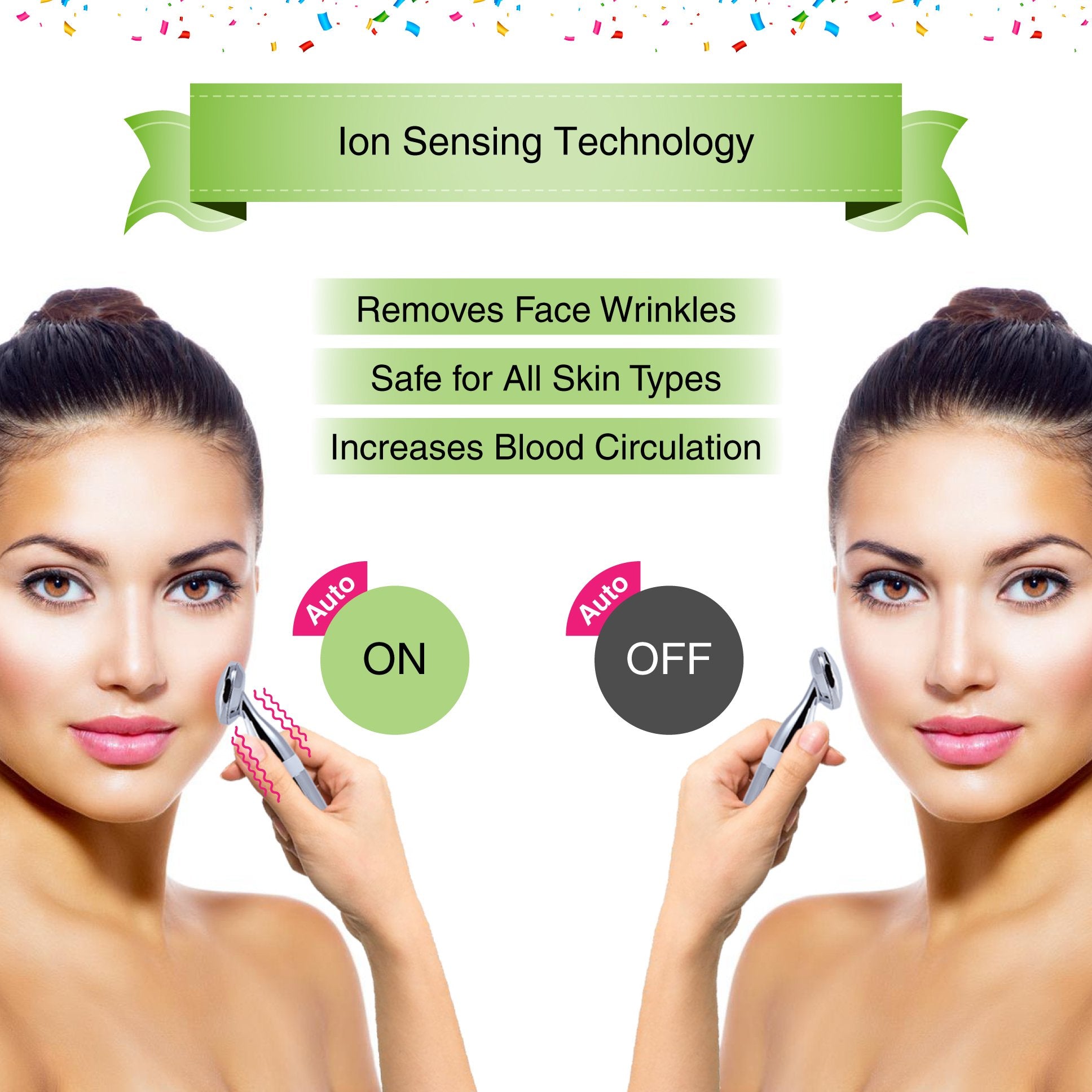 Vijuve Facial Massager Wand