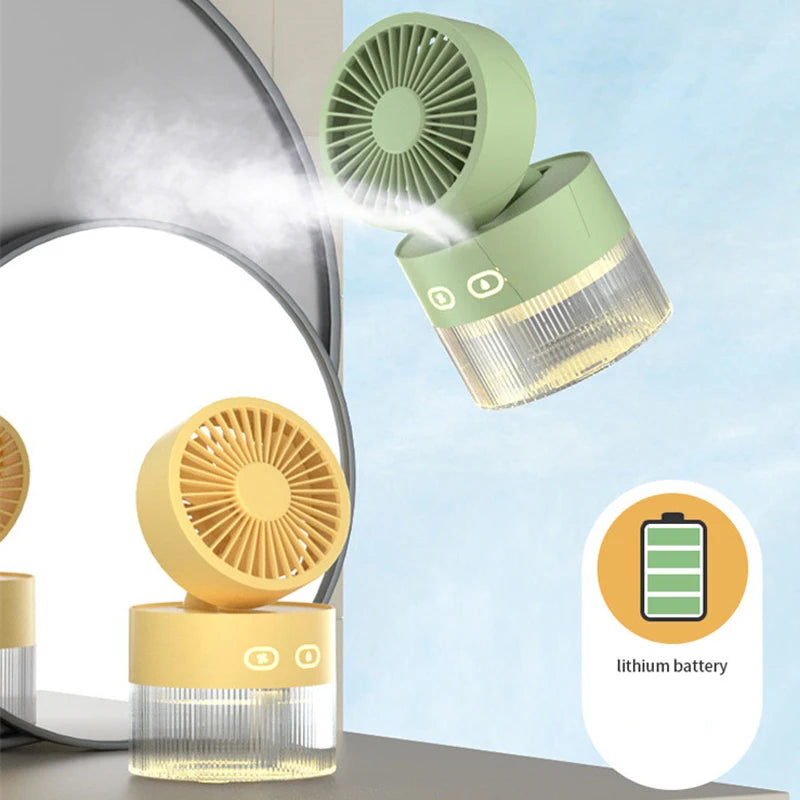 Must Have Mini Humidifying Fan / USB Operation