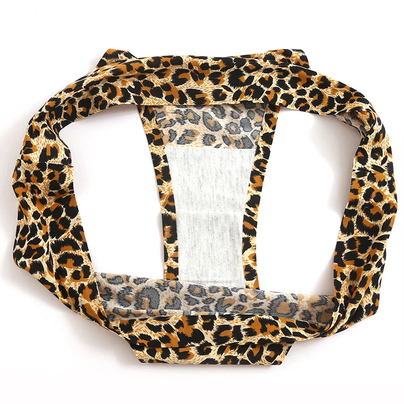 TrowBridge 3PCS/Set Women's Panties Fashion Leopard Bikini Sexy Thongs