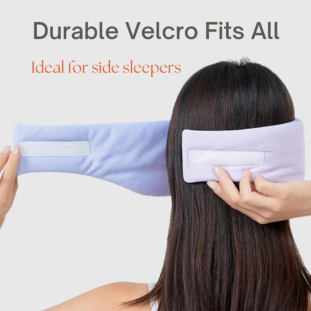 Adjustable Silk Sleep Mask for Total Blackout and Noise Reduction / One Size
