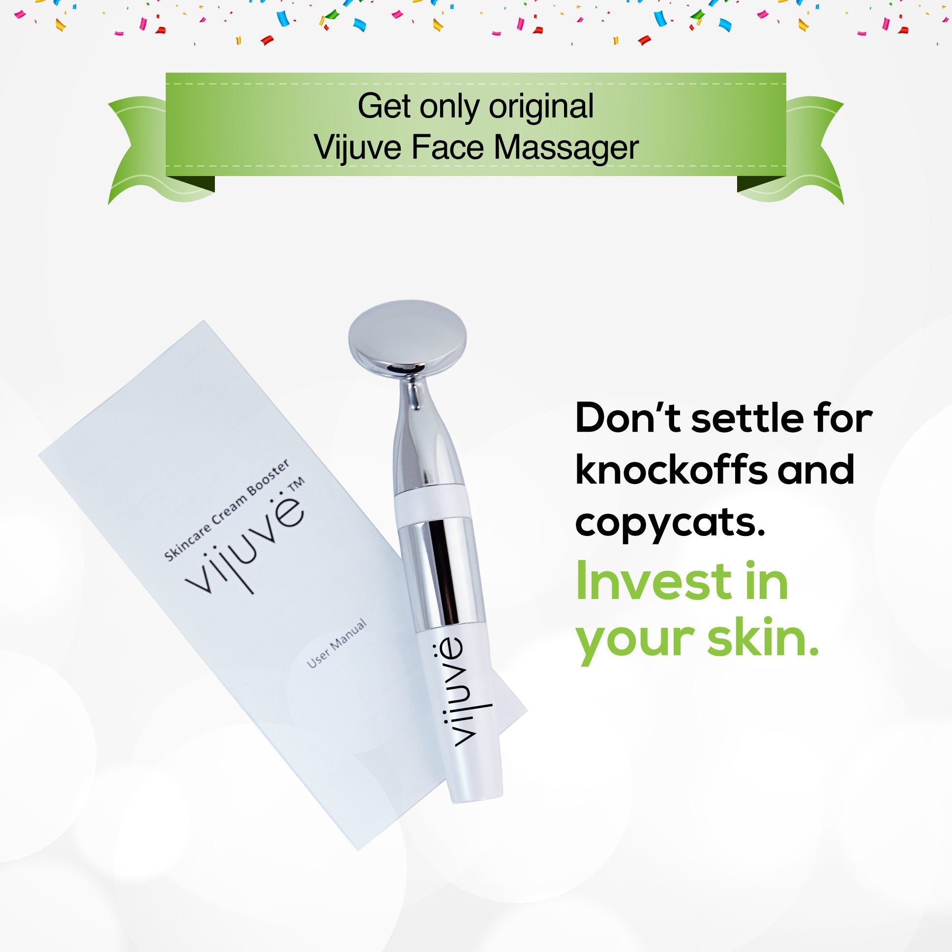 Vijuve Facial Massager Wand