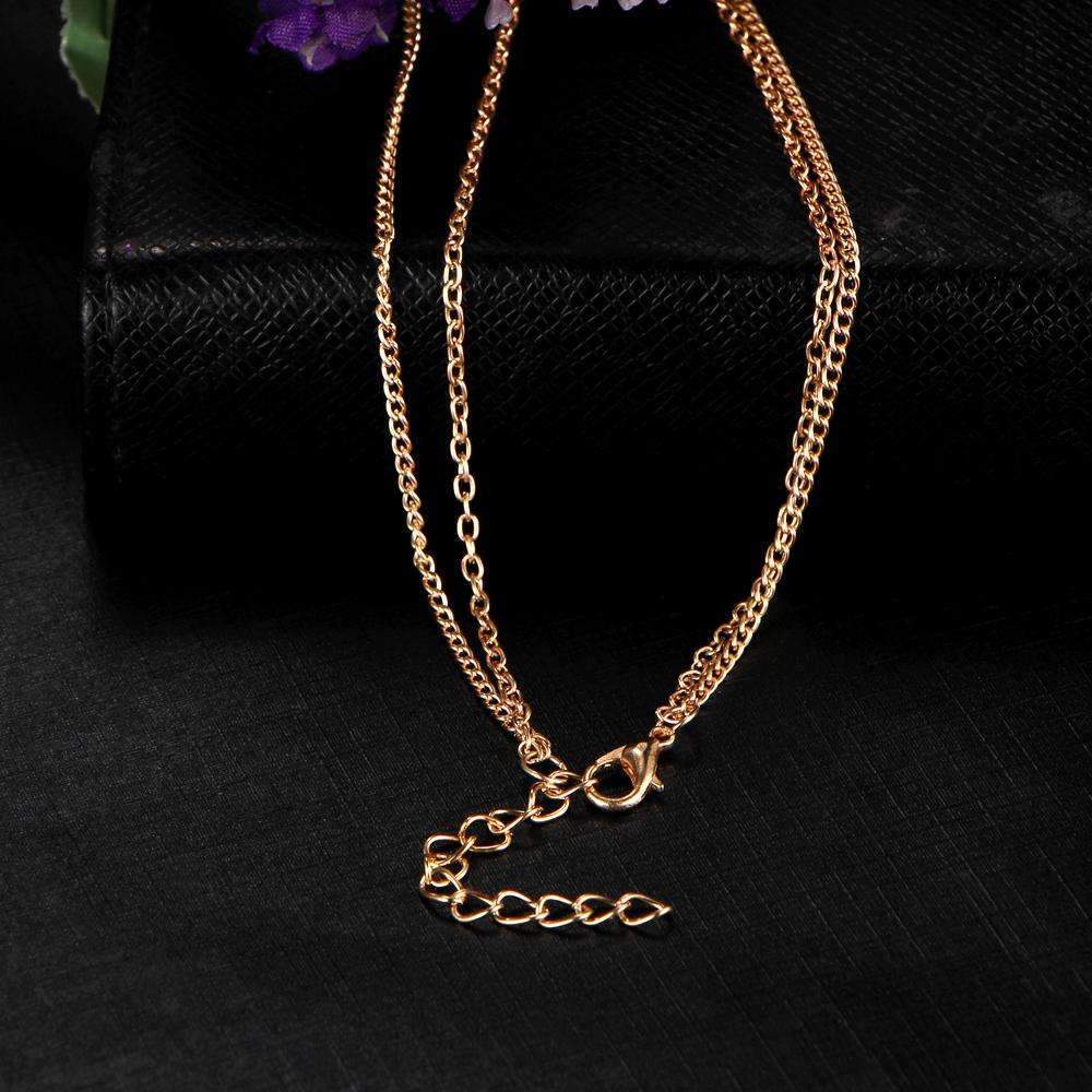 Marble Double Layer Necklace